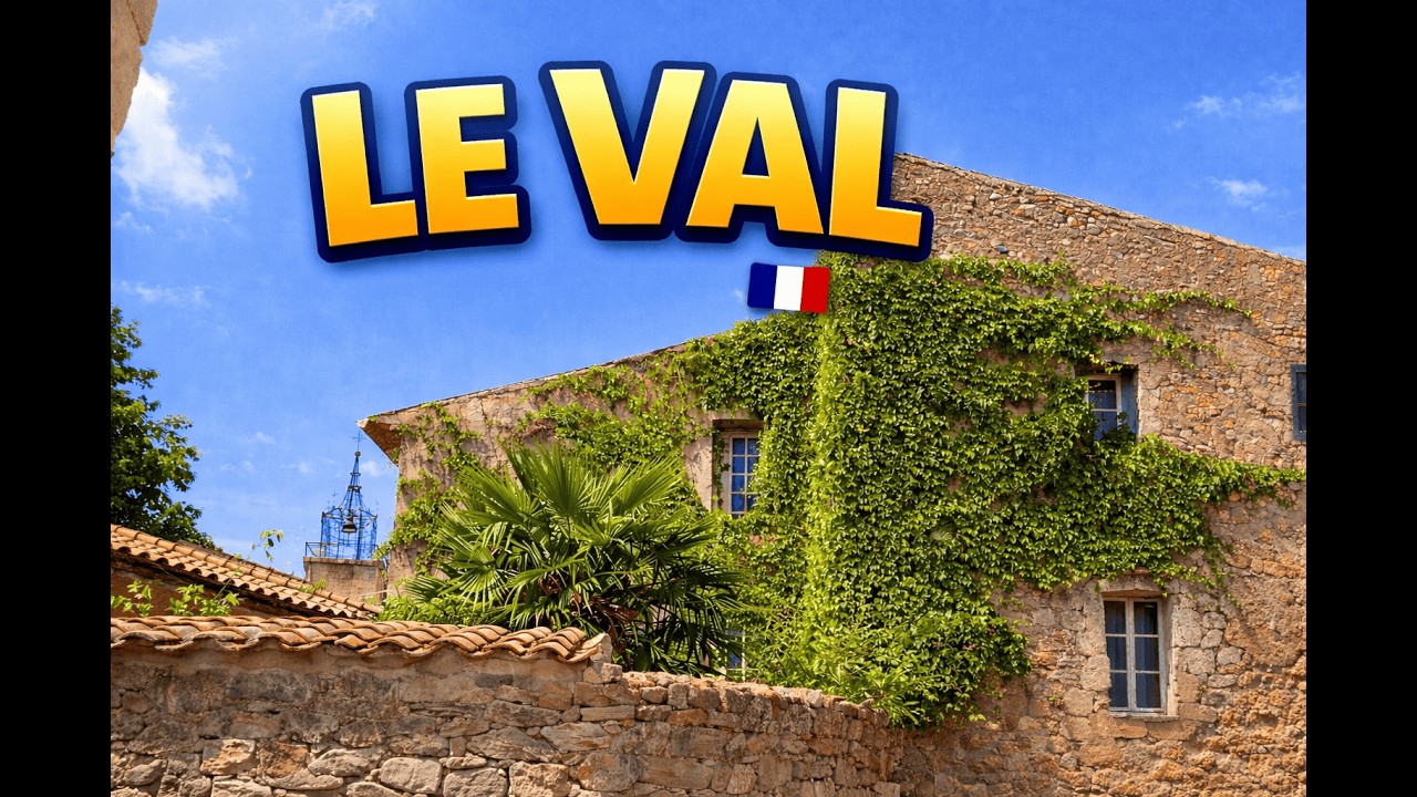 Le Val, Provence 🇫🇷 | Beautiful French Village Walking Tour