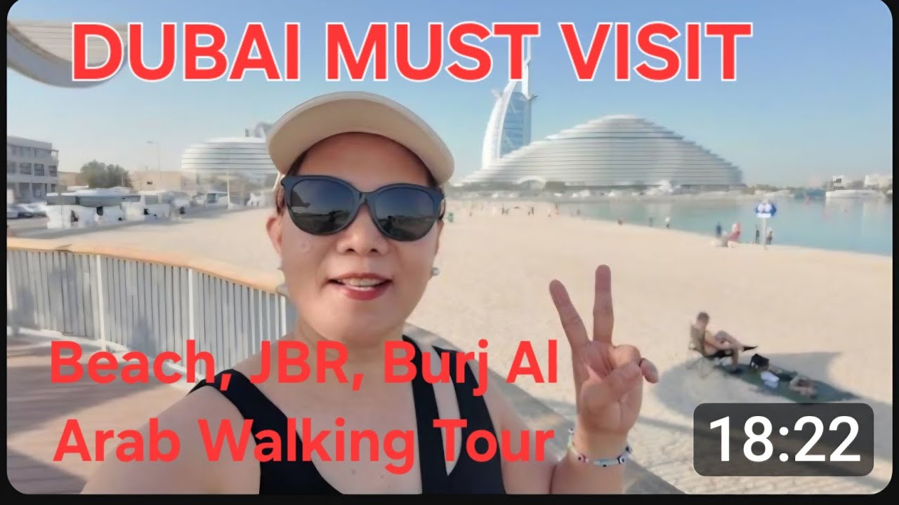 Dubai Must Visit Beach, JBR & Burj Al Arab Walking Tour