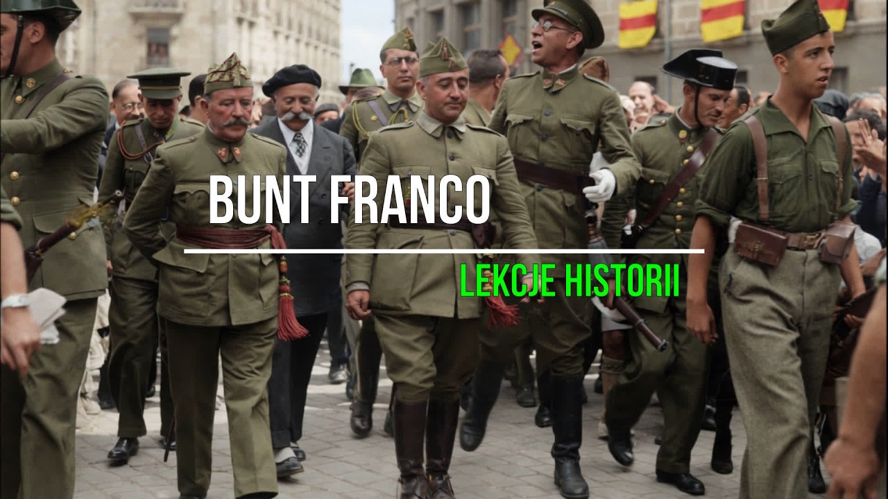 Bunt Franco (wojna domowa w Hiszpanii 2/4)
