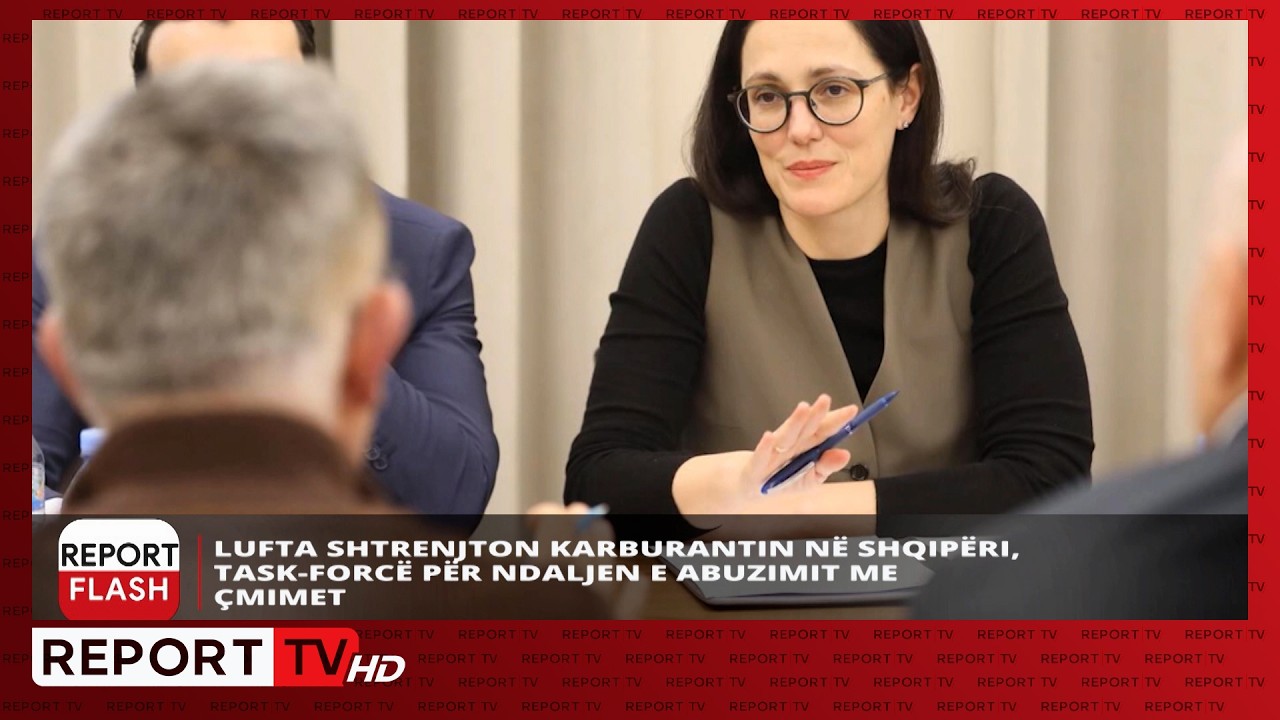 Flashi informativ në Report TV, ora 17:00, 10 Mars 2026