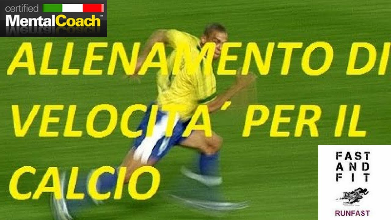 ALLENAMENTO per migliorare la VELOCITA´´ e la rapidita´ nel CALCIO ( 2018)
