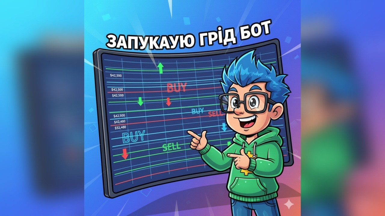 Запускаю GRIDбота Показую як я це роблю