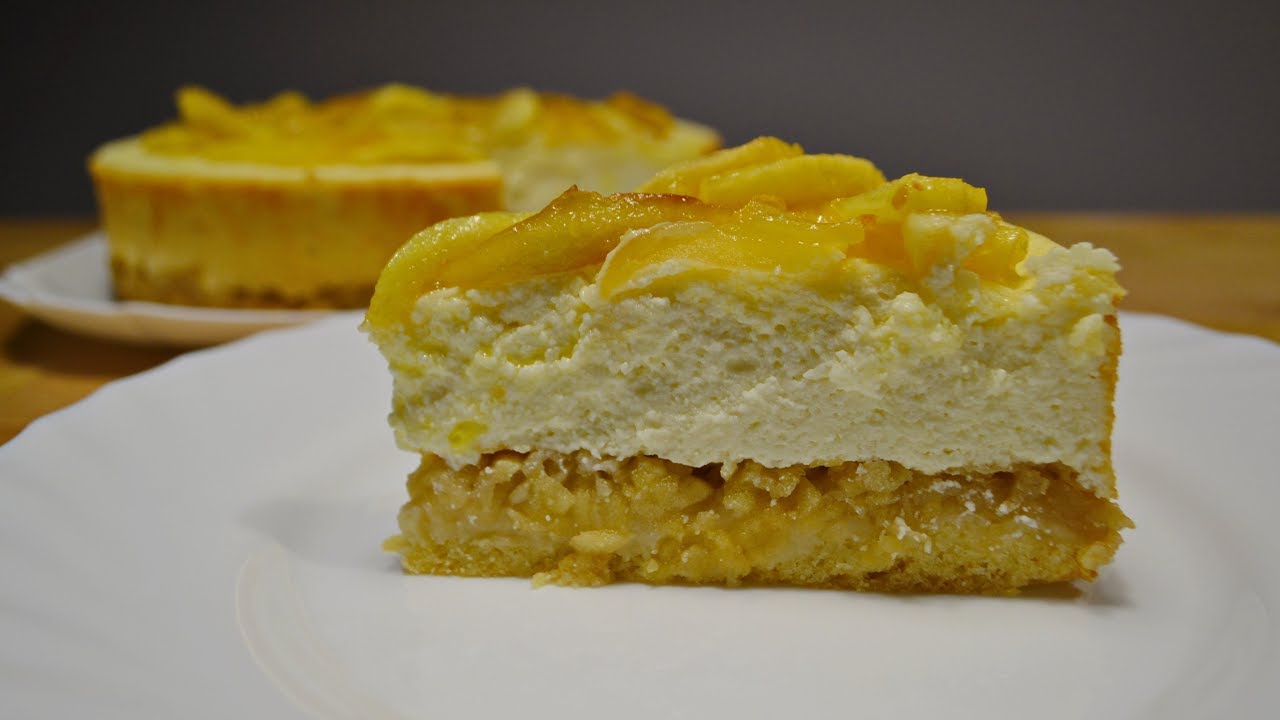 Воздушный Сырник С Яблоками, очень Нежный!  | Air Cheesecake With Apple, very Gentle!