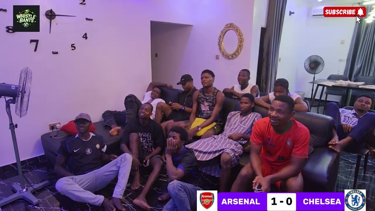 ARSENAL 2 - 1 CHELSEA | NIGERIAN FAN REACTION & HIGHLIGHTS | LATE NORTH LONDON DRAMA #premierleague