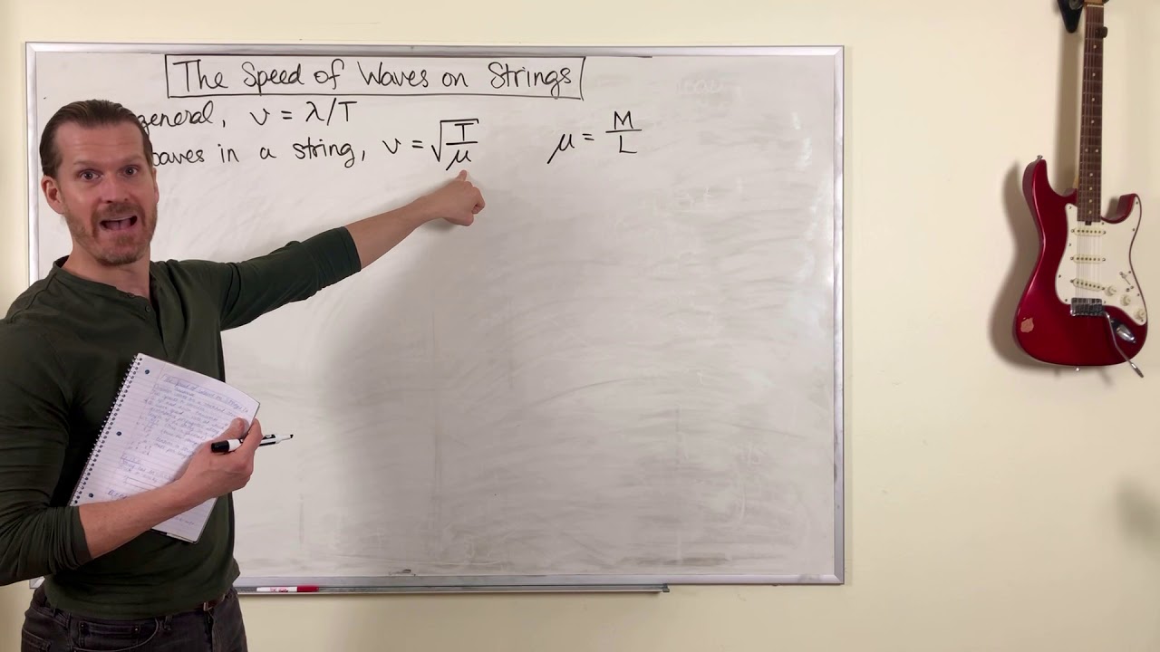The Speed of Waves on Strings