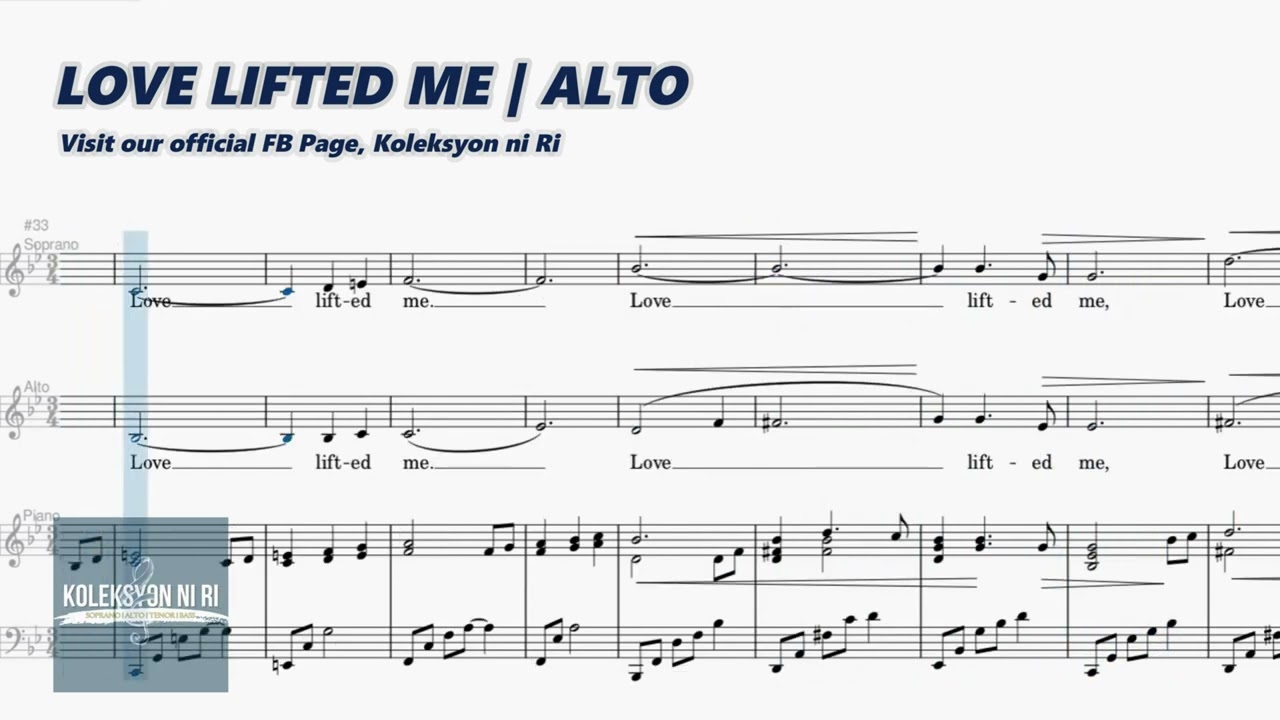 Love Lifted Me | Alto | Vocal Guide by Sis. Micah Angela Andres
