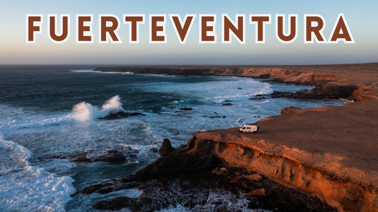 DA LANZAROTE a FUERTEVENTURA | Canarie in VAN [4K]