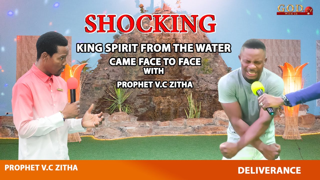 KING SPIRIT FROM THE WATER CAME FACE TO FACE WITH PROPHET V.C ZITHA