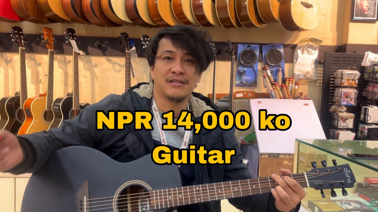 14,000 ko guitar 😍