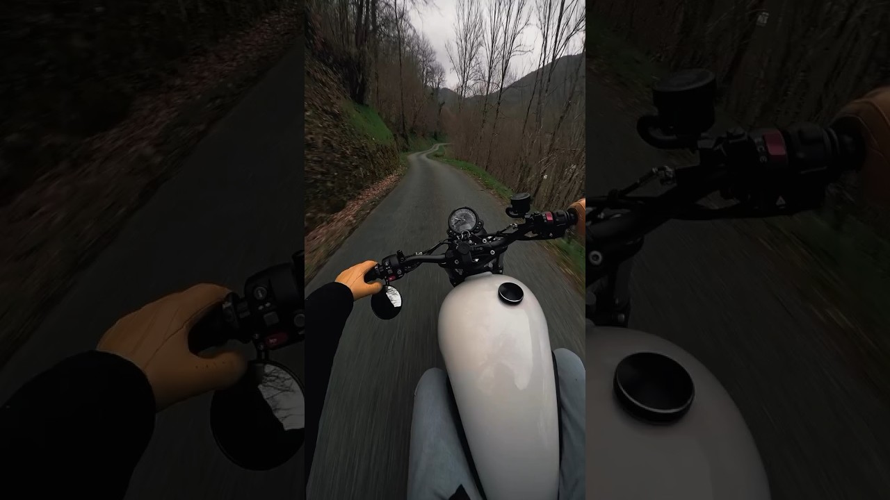 Triumph Street Scrambler 900 Exhaust sounds | Mountain Trails #bikelife #adventurebike #scrambler900