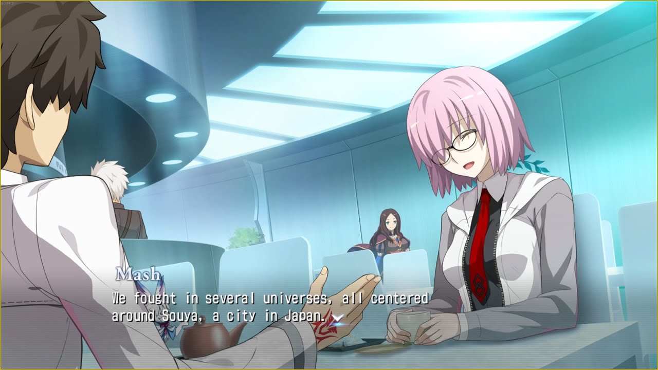 Mash story A  Melty Blood