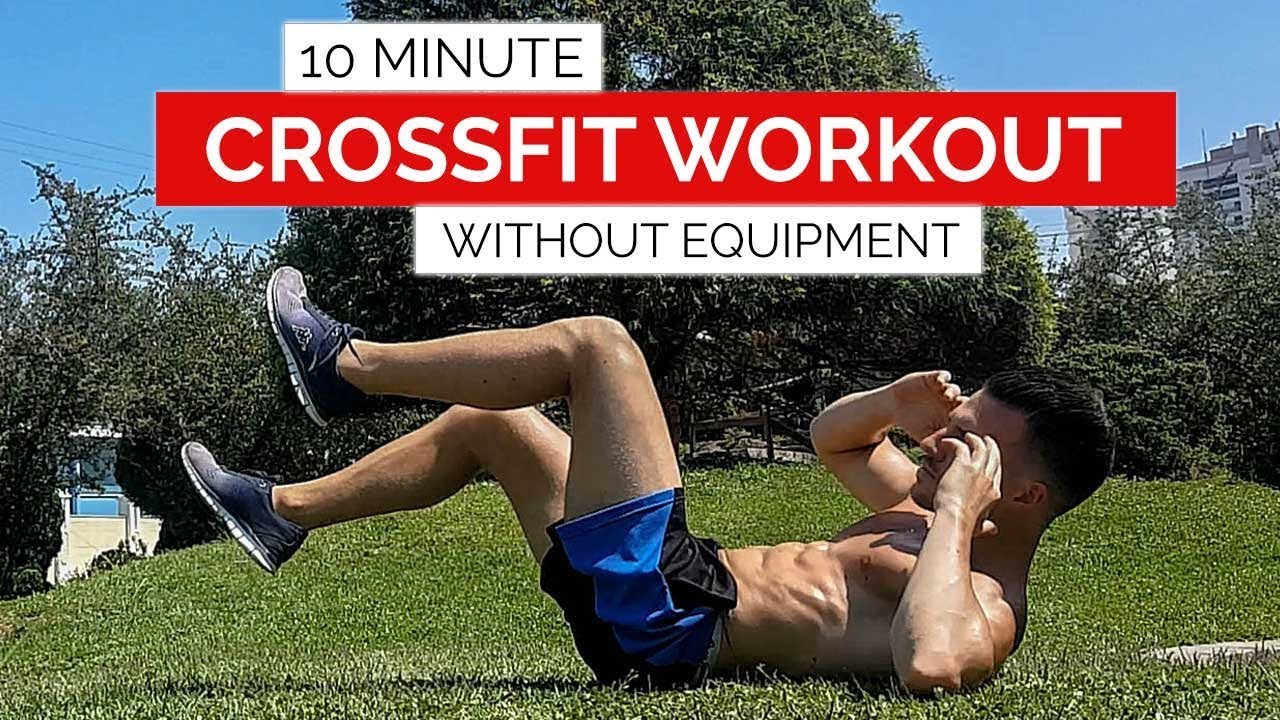 10 Min Crossfit Workout Without Equipment | HIIT | Full Body | Gym Performance
