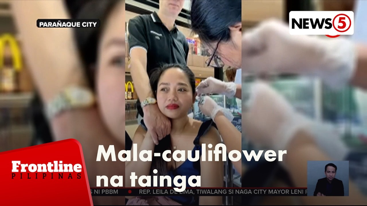 Ginang, nagkaroon ng impeksyon sa tenga matapos magpabutas | Frontline Pilipinas