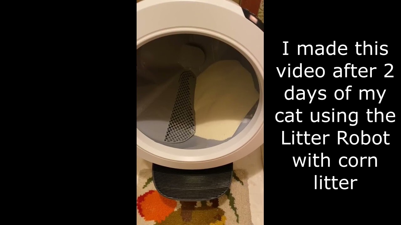 How Corn Litter (Garfield) Works With The Litter Robot 4