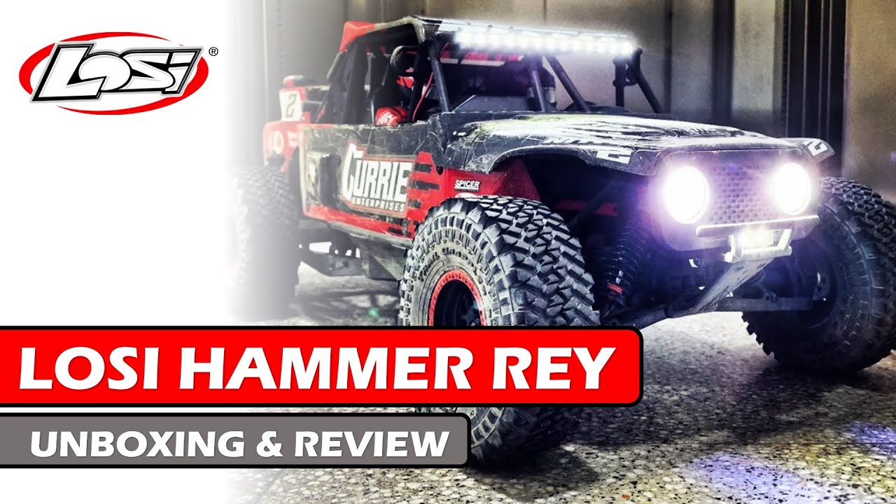 Losi Hammer Rey - Unboxing & Review en Español
