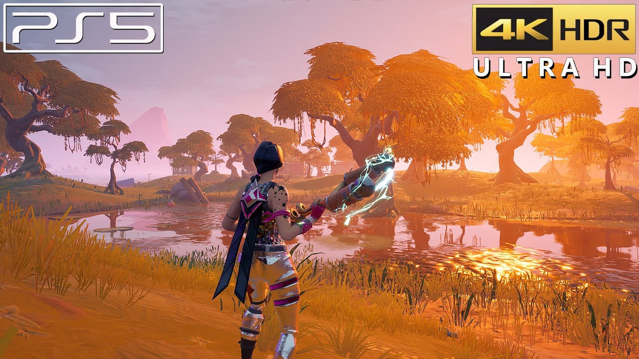 Геймплей Fortnite (PS5) 4K 60FPS HDR