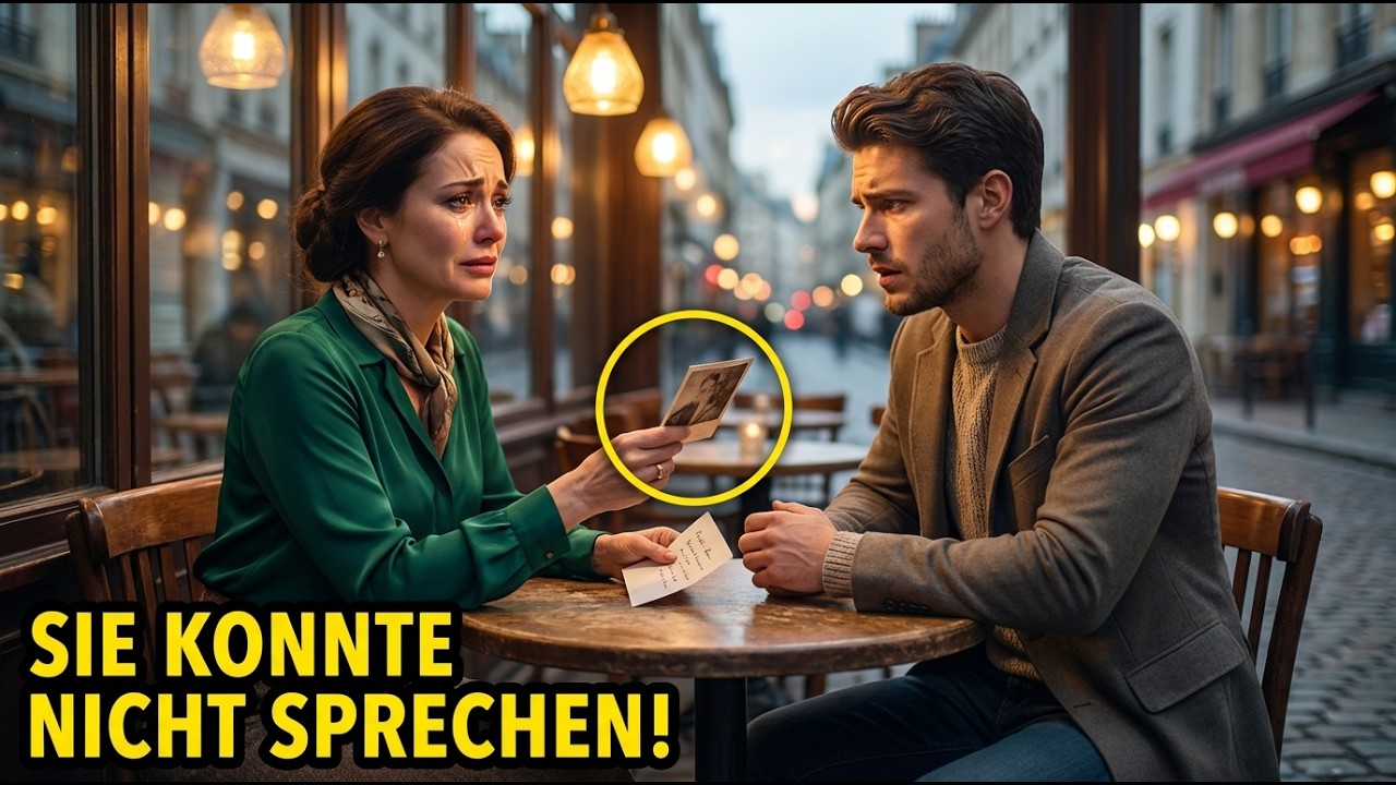 Sie konnte nicht sprechen – doch was sie dem Single-Vater im Café zeigte, veränderte sein Leben