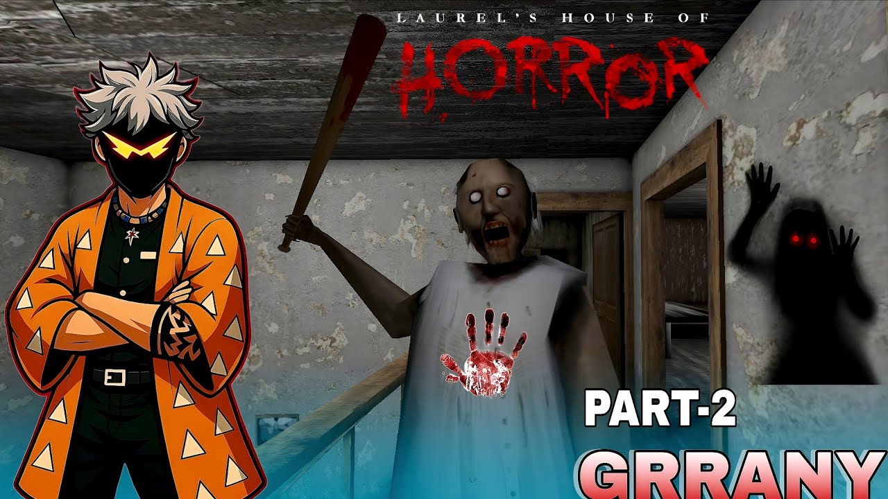PART-2 Granny🙀 Game Horror Escape Gameplay | CAR ESCAPE FROM GRANNY'S NEW HOUSE ||