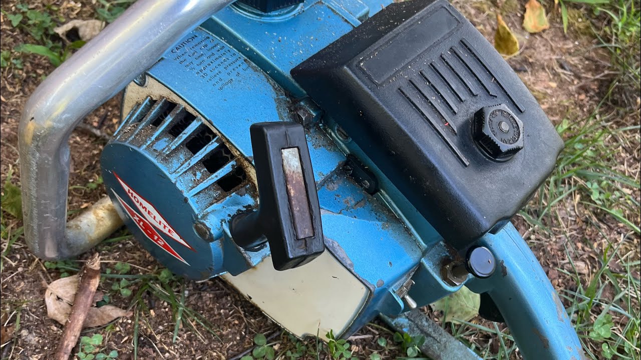 Homelite xl 12 1972 cutting!!!
