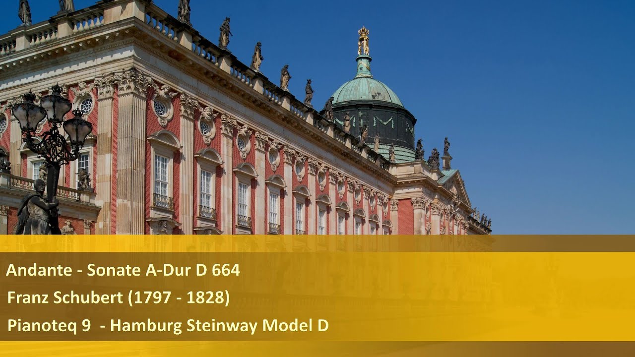 Franz Schubert: Andante - Sonate A-Dur D 664