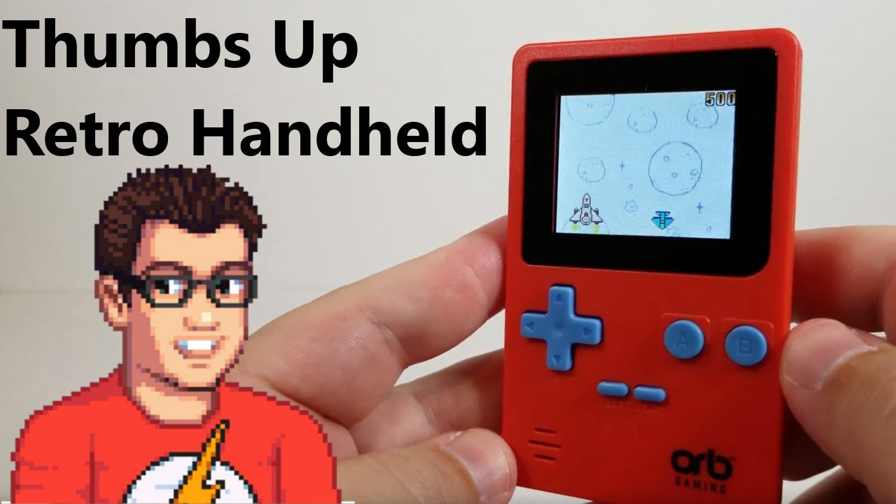 Thumbs Up Retro Handheld Review - Novelty GameBoy Mini Clone