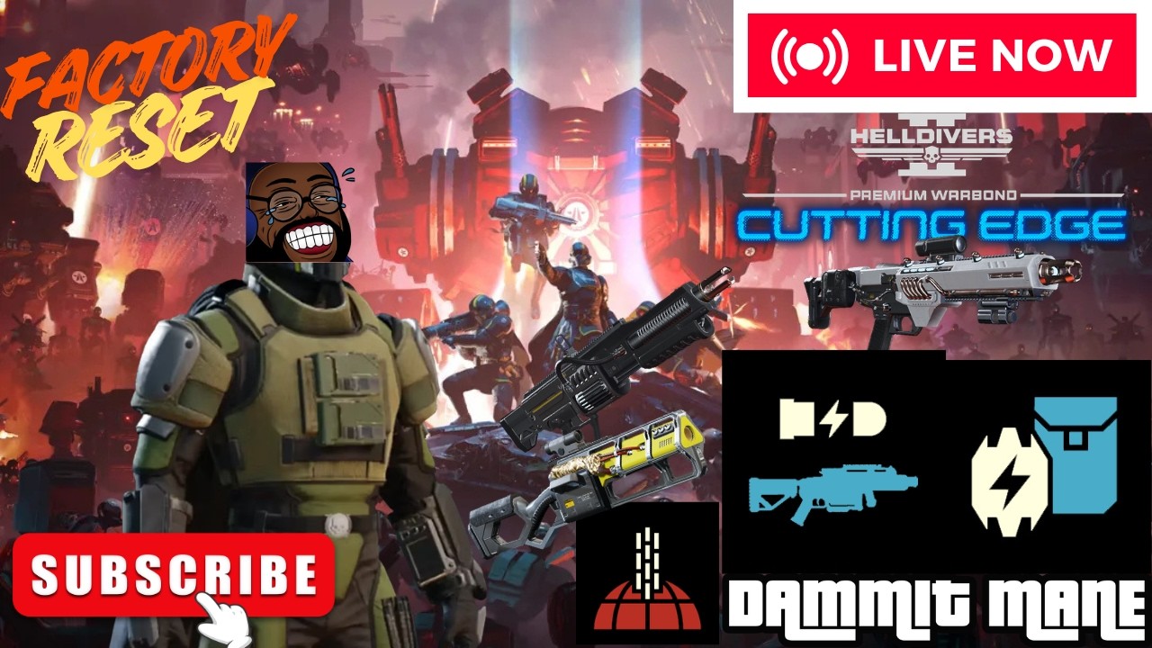 👊🏾🤖🔫🔴 CYBERSTAN FACTORY RESET! | SHOCKING BUILDS?? | Helldivers 2   |