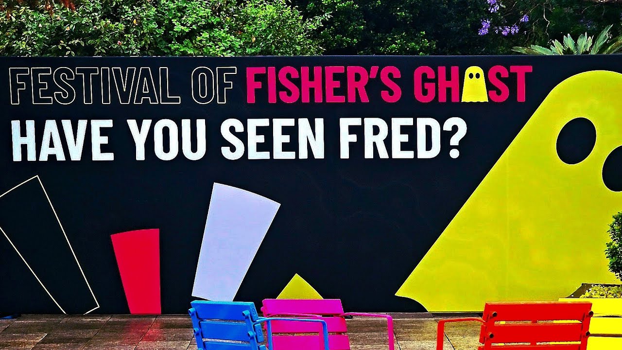 street festival of Fisher's ghost campbelltown 2024 video 1