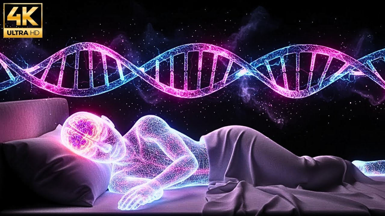 Deep Sleep Music | 432Hz + 528 Hz DEEPEST Healing Sleep, Melatonin Release, Stop Overthinking
