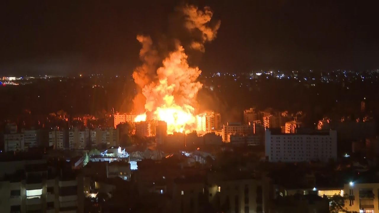 Large blast in southern Beirut suburb