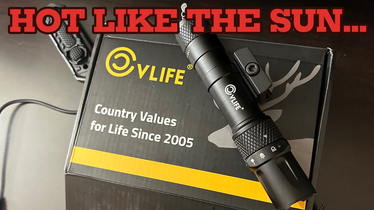 BUDGET Flashlight: CVLife 1900 Lumen