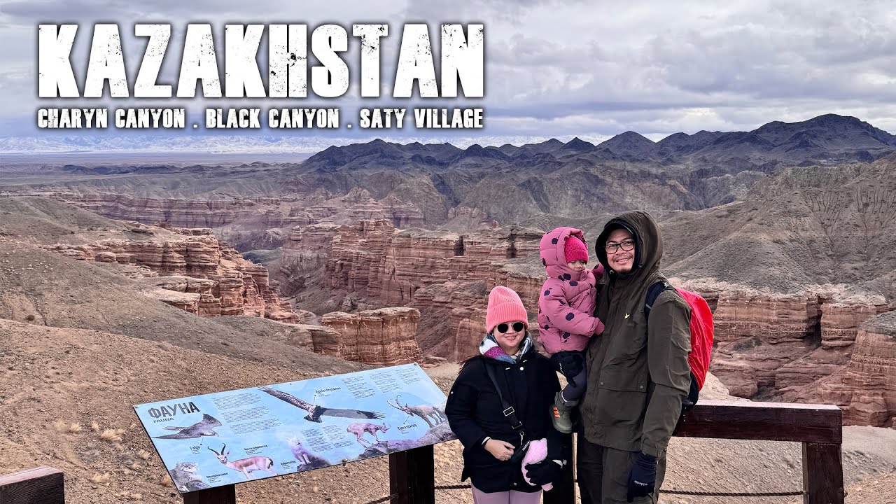 Unveiling Kazakhstan’s Hidden Gems: Charyn Canyon, Black Canyon & Saty Village Adventure