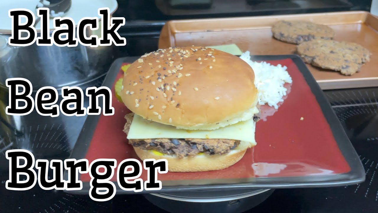 Black Bean Burger / Kidney Disease Awareness
