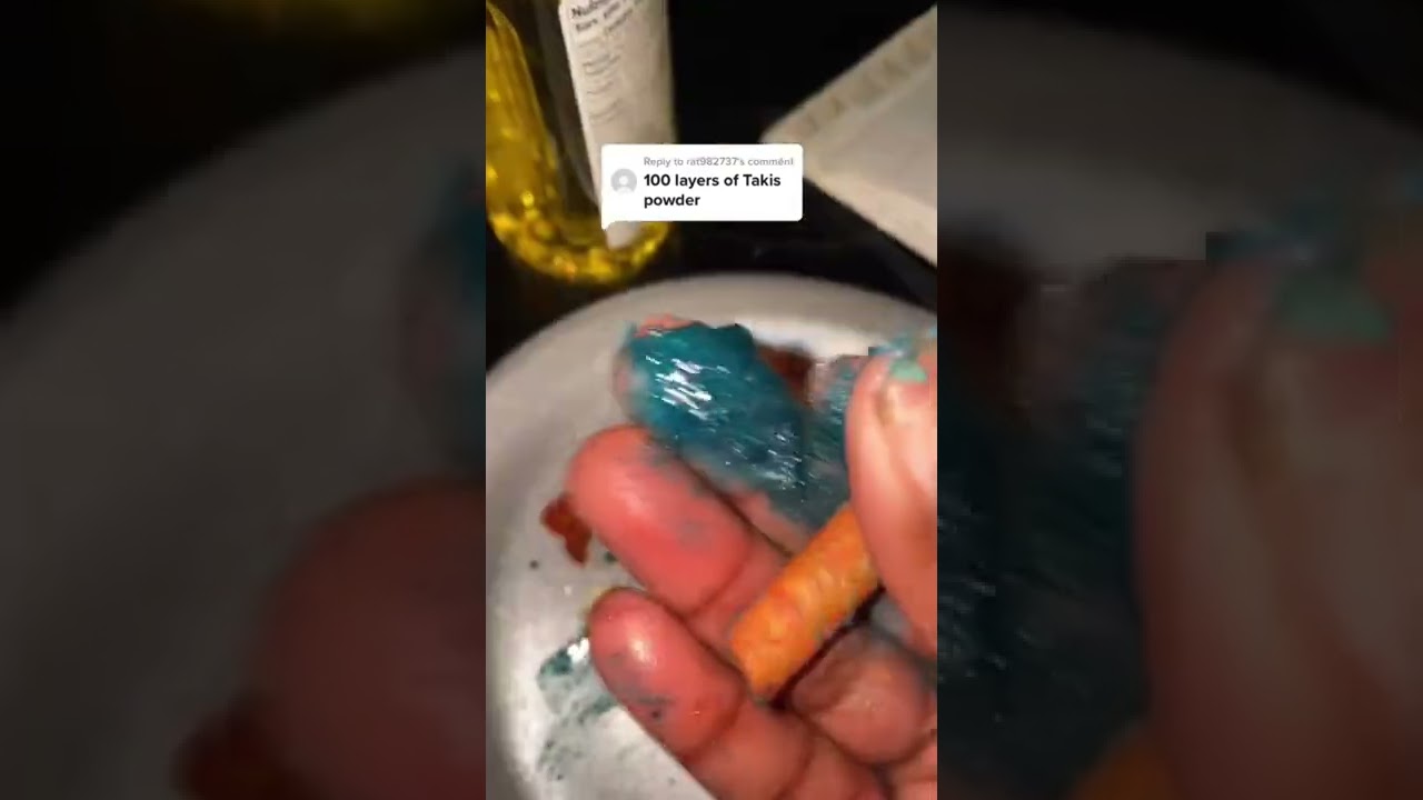 100 слоев пудры PURE TAKIS POWDER на пальцах (как наносить)