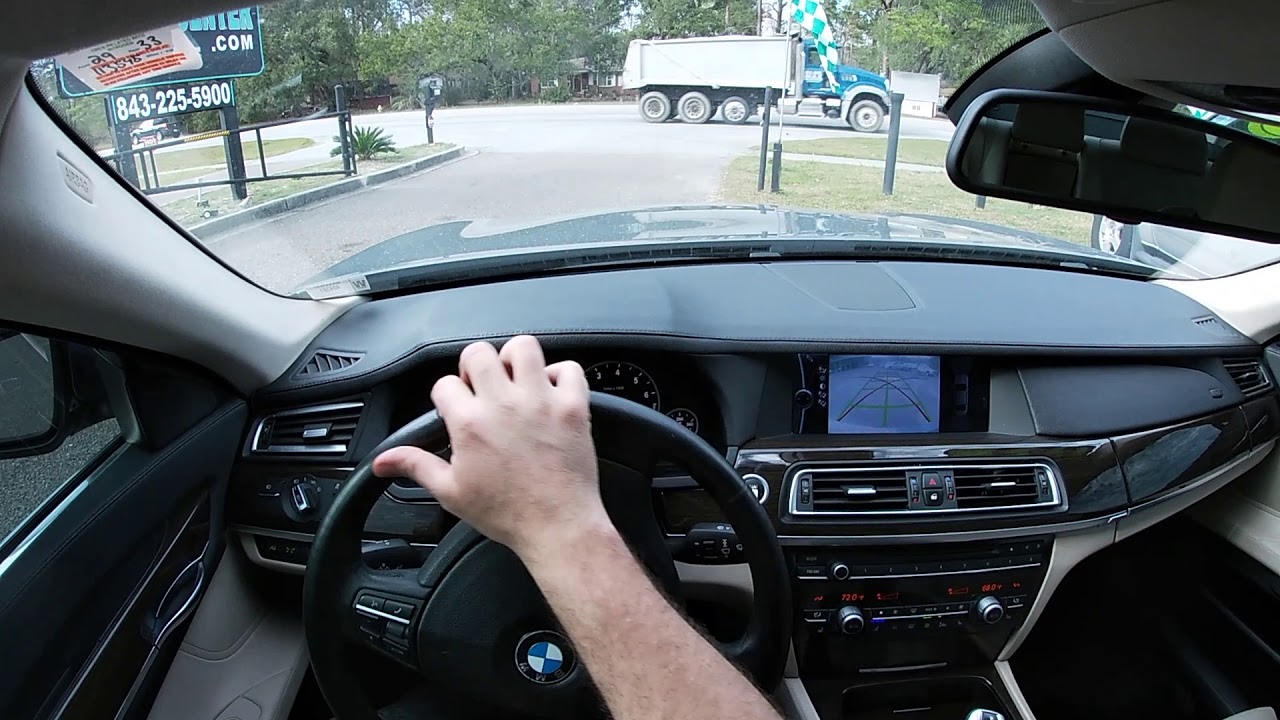 Обзор от первого лица | Тест-драйв BMW 750Li Twin Turbo — снято на GoPro Hero 7 White Edition