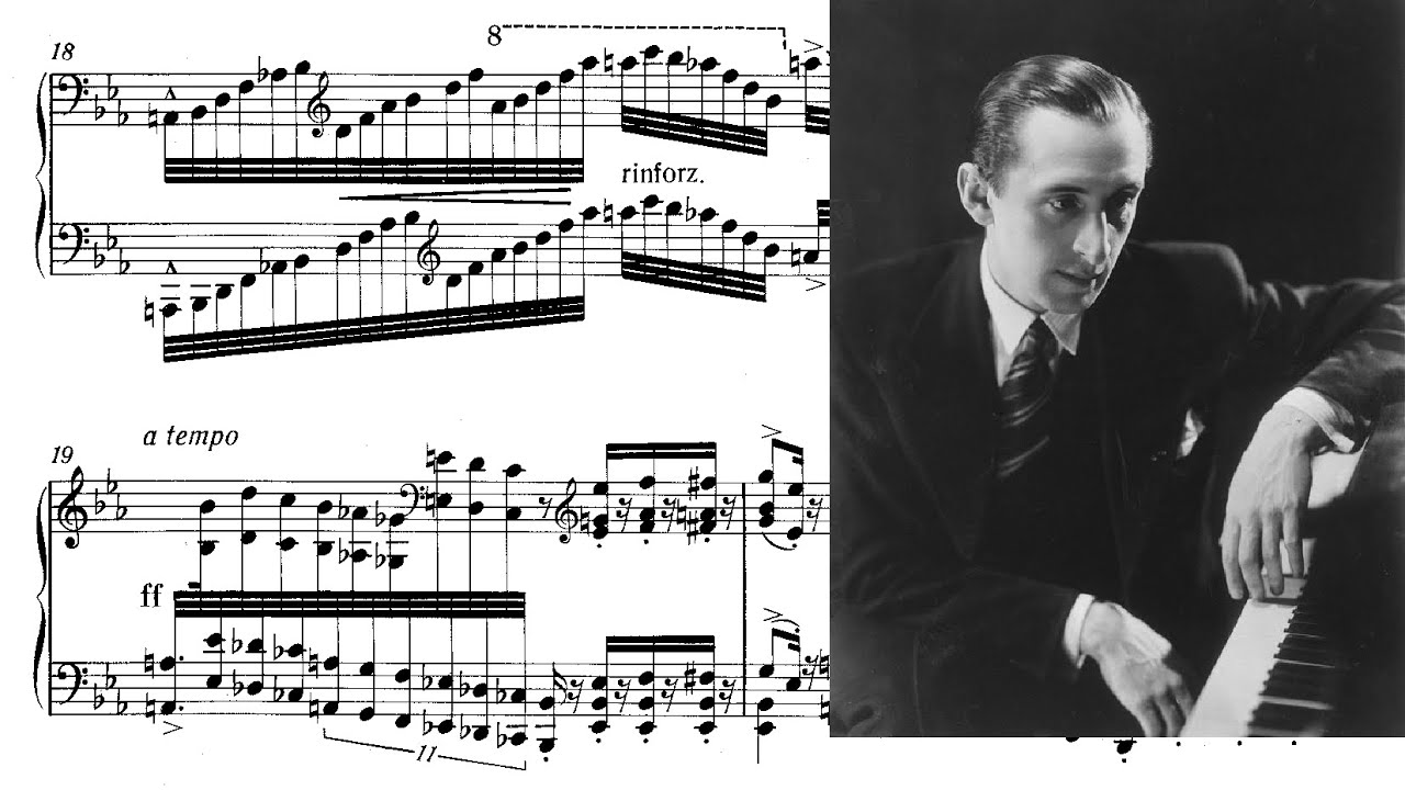 Horowitz - The first solo recordings PART 1 (Chopin, Debussy, Liszt, Prokofiev, Poulenc, Haydn...)