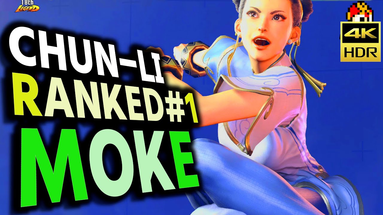 SF6: Moke  Chun-Li Ranked No1  VS DeeJay | sf6 4K Street Fighter 6