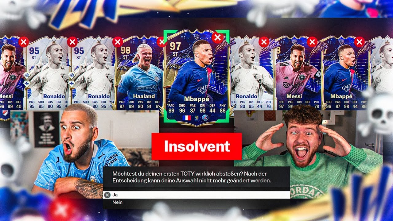 EINER GEHT vor TOTY in den INSI MODUS 💀💀 DISCARD BATTLE (geht schief) vs PROOWNEZ 🔥🔥