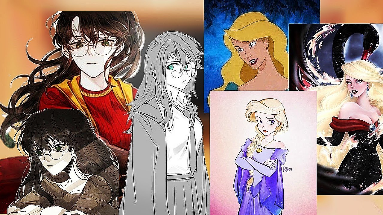 Harry Potter react to Fem Harry as Odette/Реакция ГП на Фем Гарри это Одетт. НА ЗАКАЗ