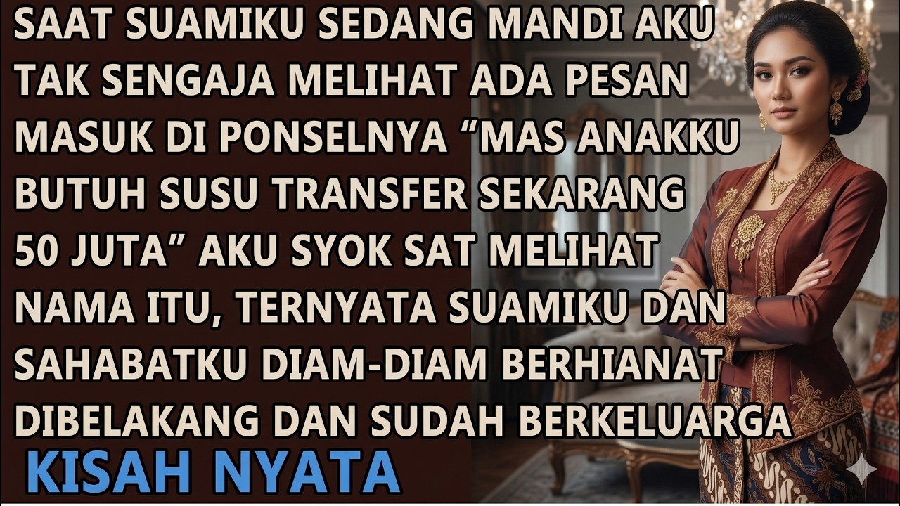 SAAT SUAMIKU MANDI AKU MELIHAT PESAN DARI PONSELNYA 