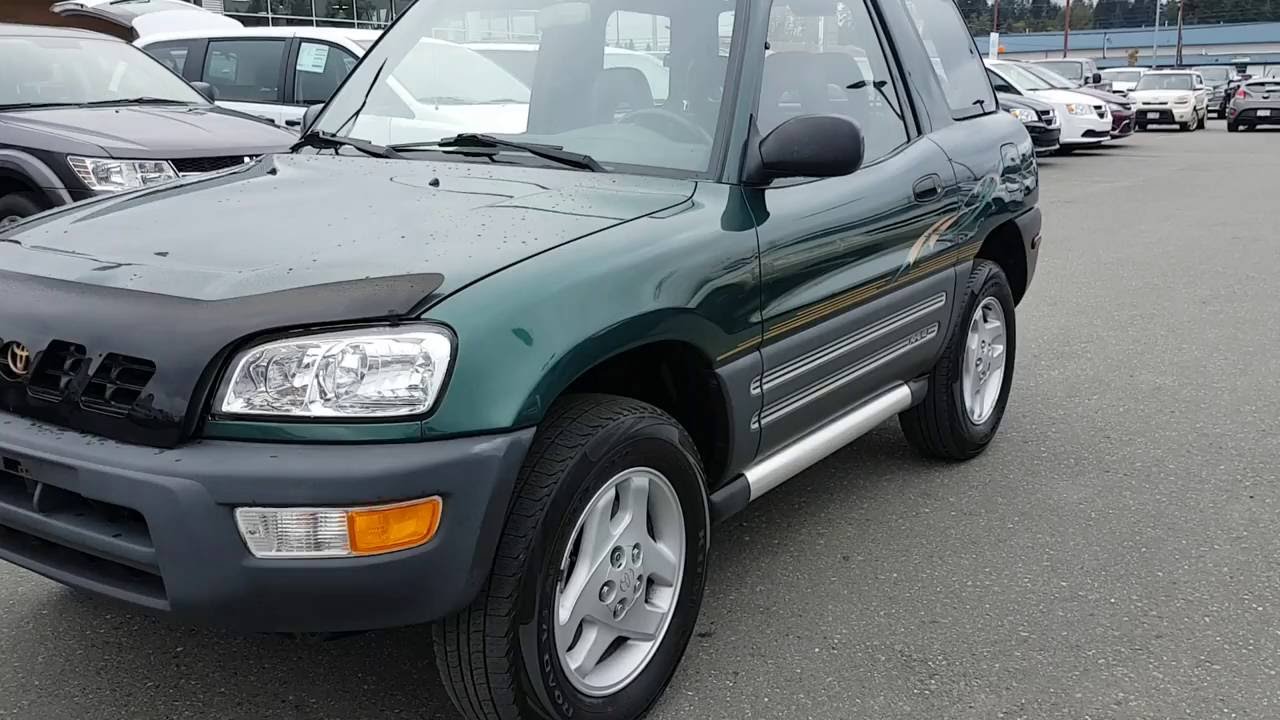1998 Toyota Rav 4 Bush Buggy Great little Hunting wagon !  4WD Manual