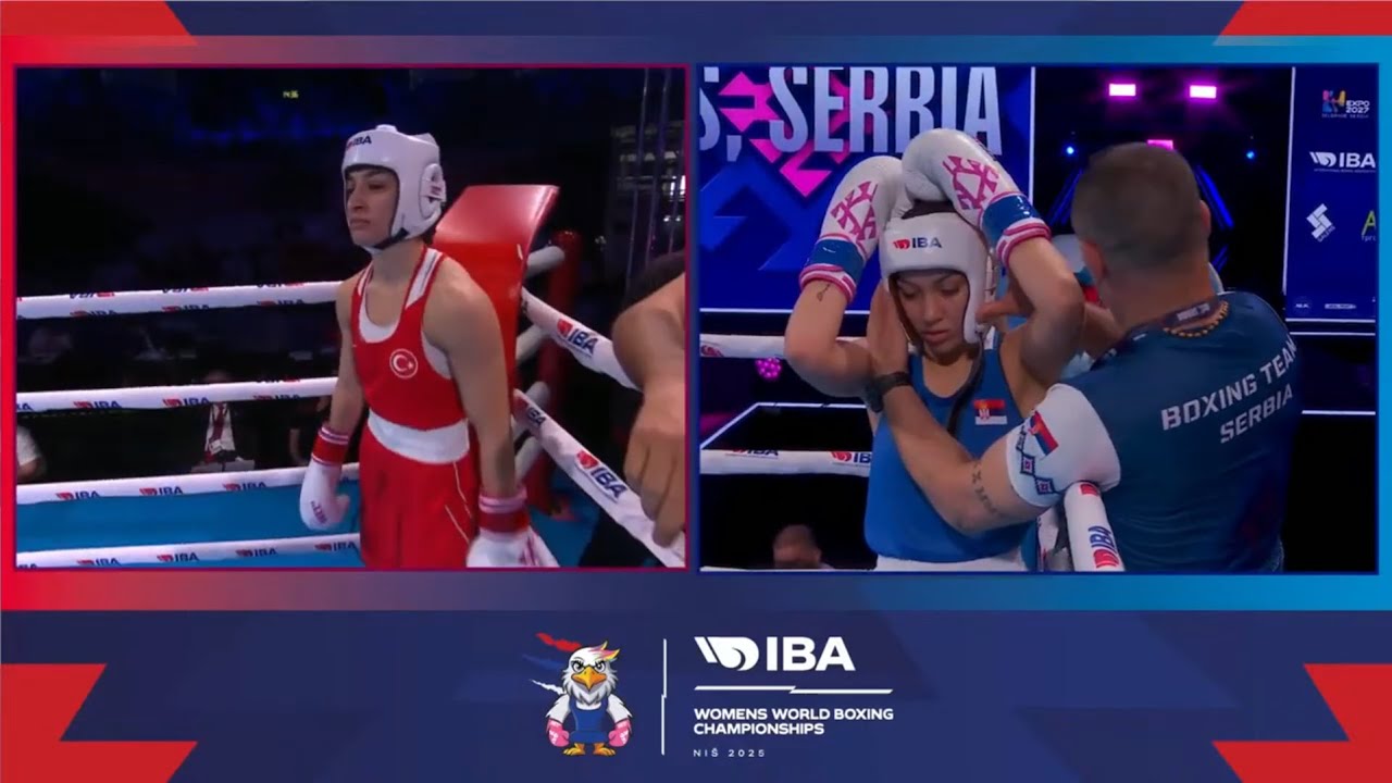 SF W52kg CAKIROGLU BUSENAZ (TUR) vs JOVANOVIC DRAGANA (SRB) | IBA WWCHs Niš 2025