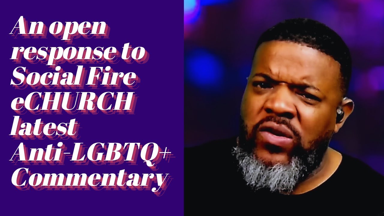 Review + Reaction to SOCIAL FIRE ECHURCH latest LGBTQ+ commentary #DayStar #ChristianPost #MergeTV