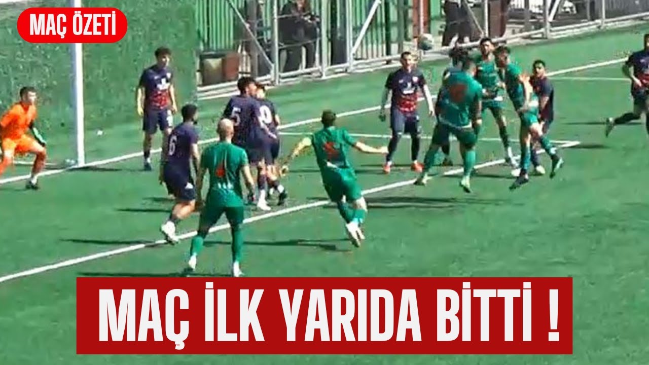 MAÇ İLK YARIDA BİTTİ ! / İFA SPOR - BABAESKİSPOR BAL LİGİ MAÇ ÖZETİ