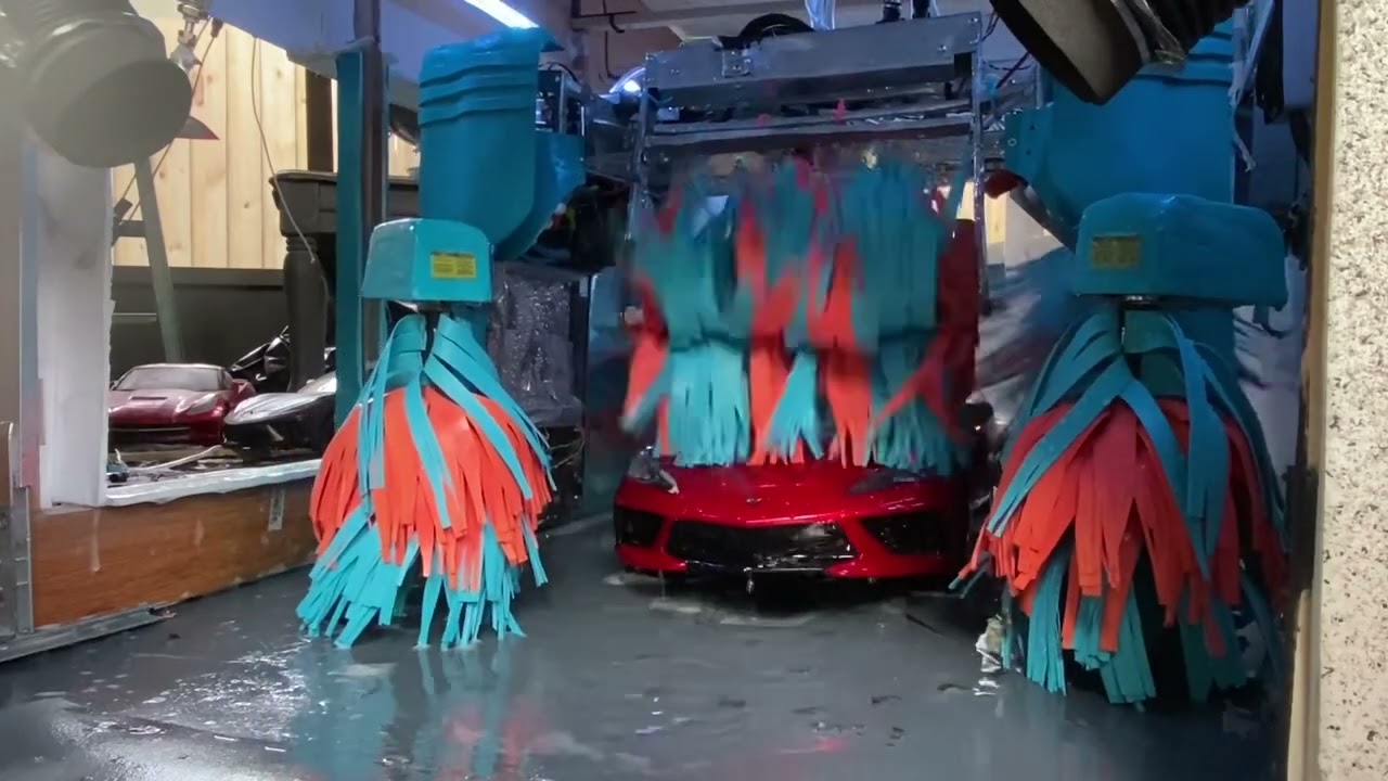 Scale Model Car Wash