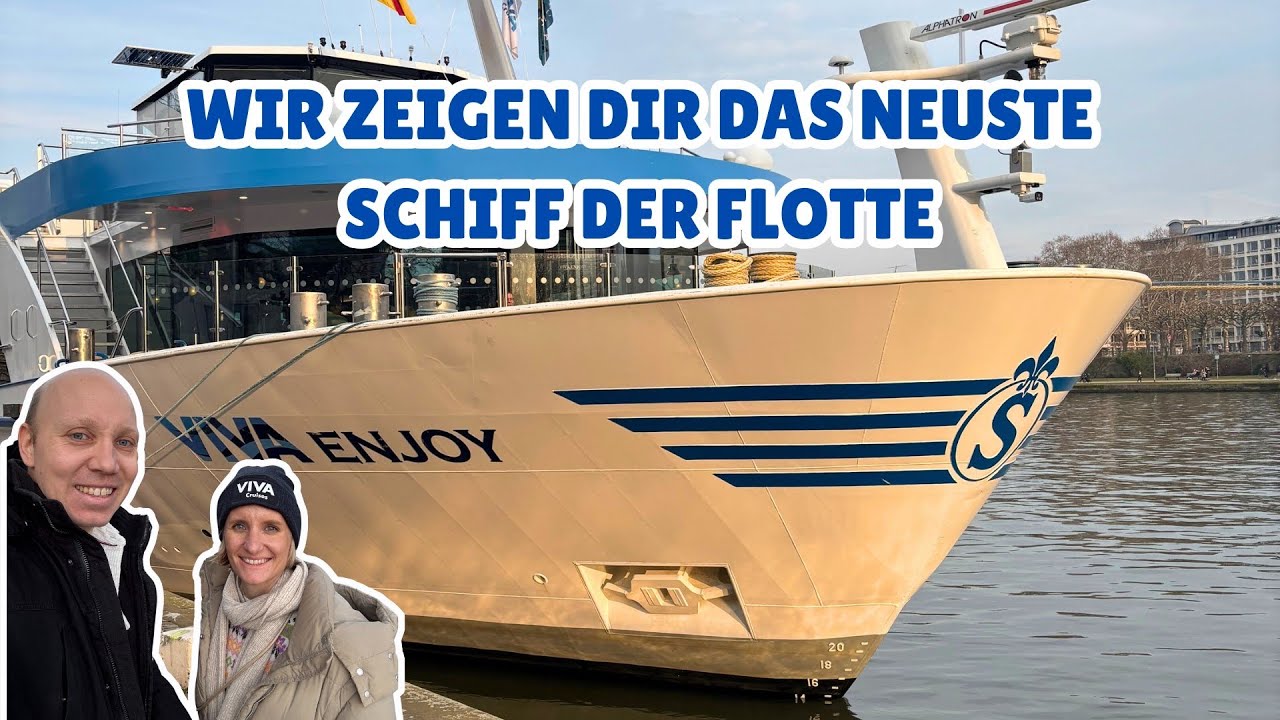 VIVA Enjoy | VIVA Cruises | Schiffstour | Sonnendeck - Lounge - Restaurants