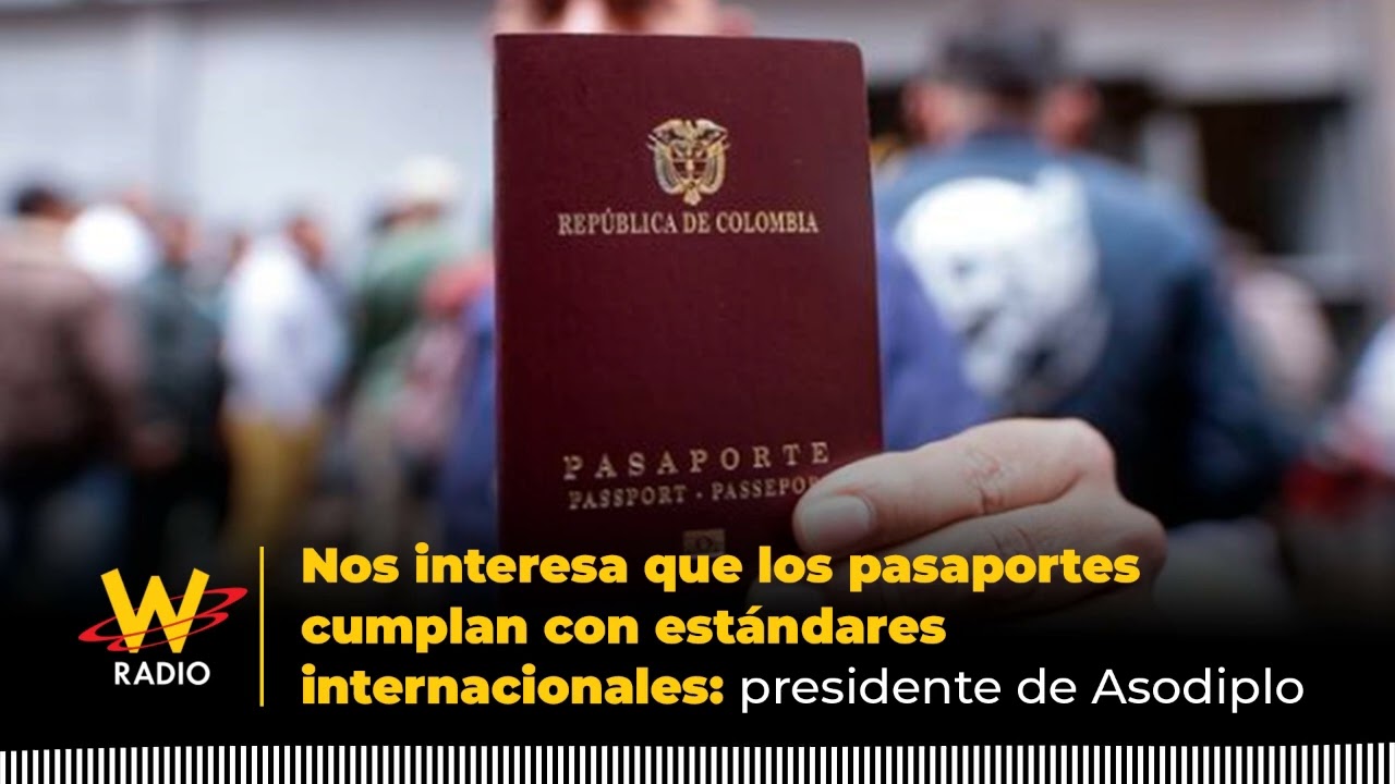 Nos interesa que los pasaportes cumplan con estándares internacionales: presidente de Asodiplo