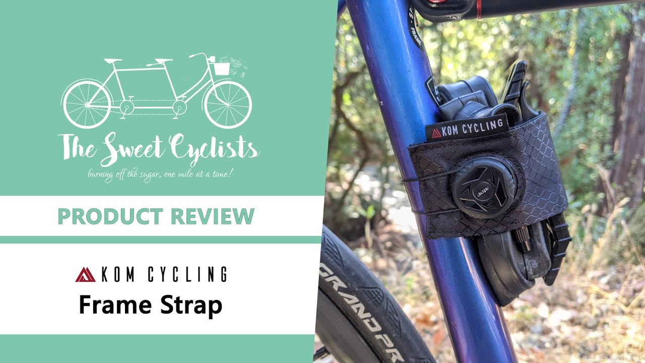 Carry extra gear with ease - KOM Cycling Frame Strap Review - feat. ATOP Dial + Elastic Sleeve