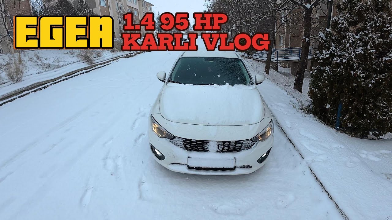 EGEA 1.4 MOTORUYLA KARLI DAĞ YOLLARINDA NASIL- POV SÜRÜŞ