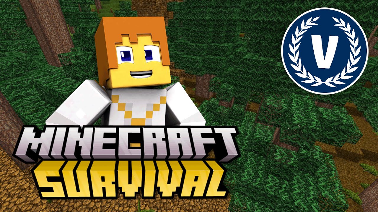 Niet vallen! - Minecraft Survival - VakoGames
