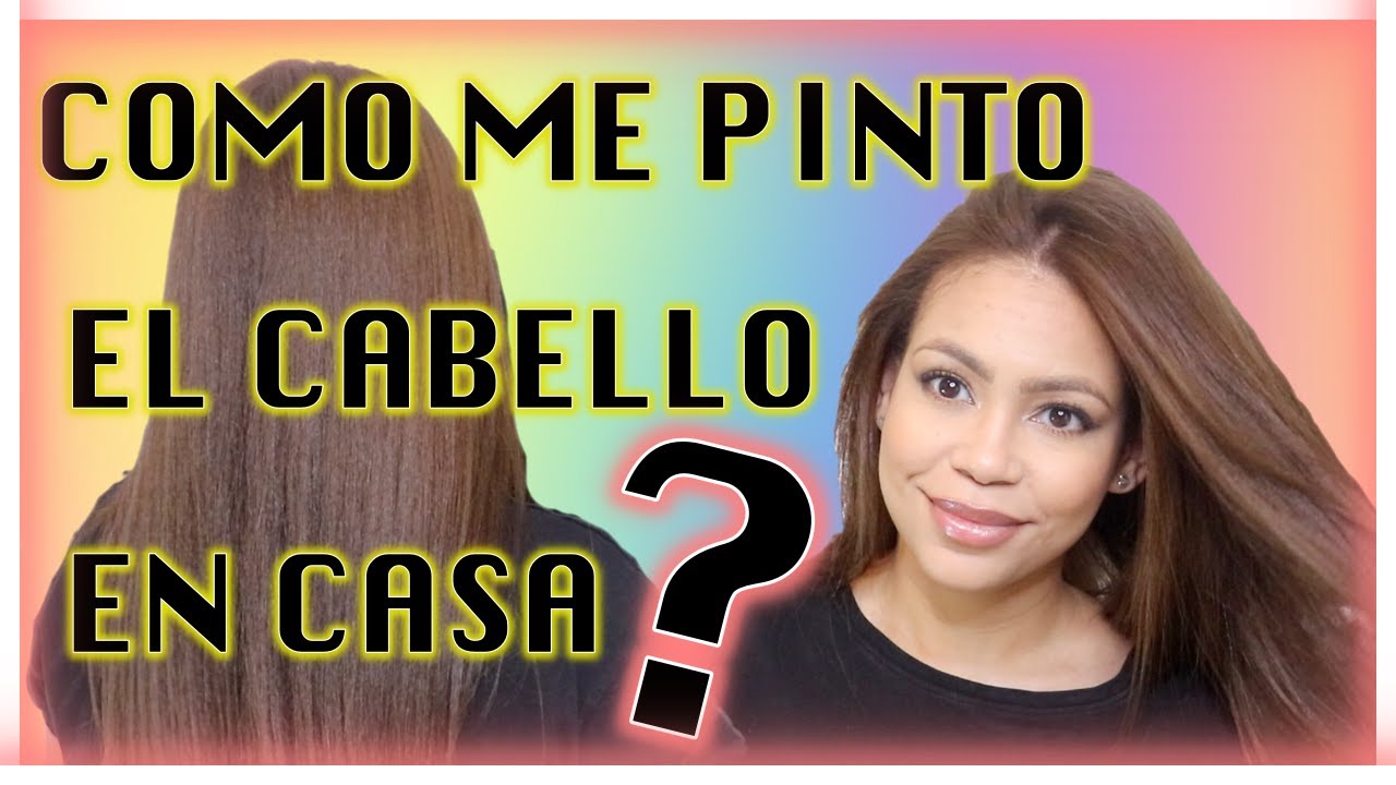 ME PINTO EL CABELLO EN CASA / YERINA MB